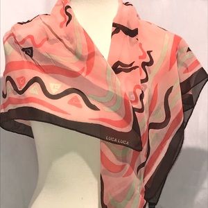 Luca Luca silk scarf
